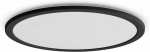 Philips Superslim CL550 taklampe, rund, svart, 1300 lm, 2700K