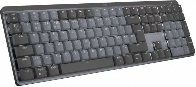 Logitech MX Keys Mechanical Wireless-tastatur, lineære brytere