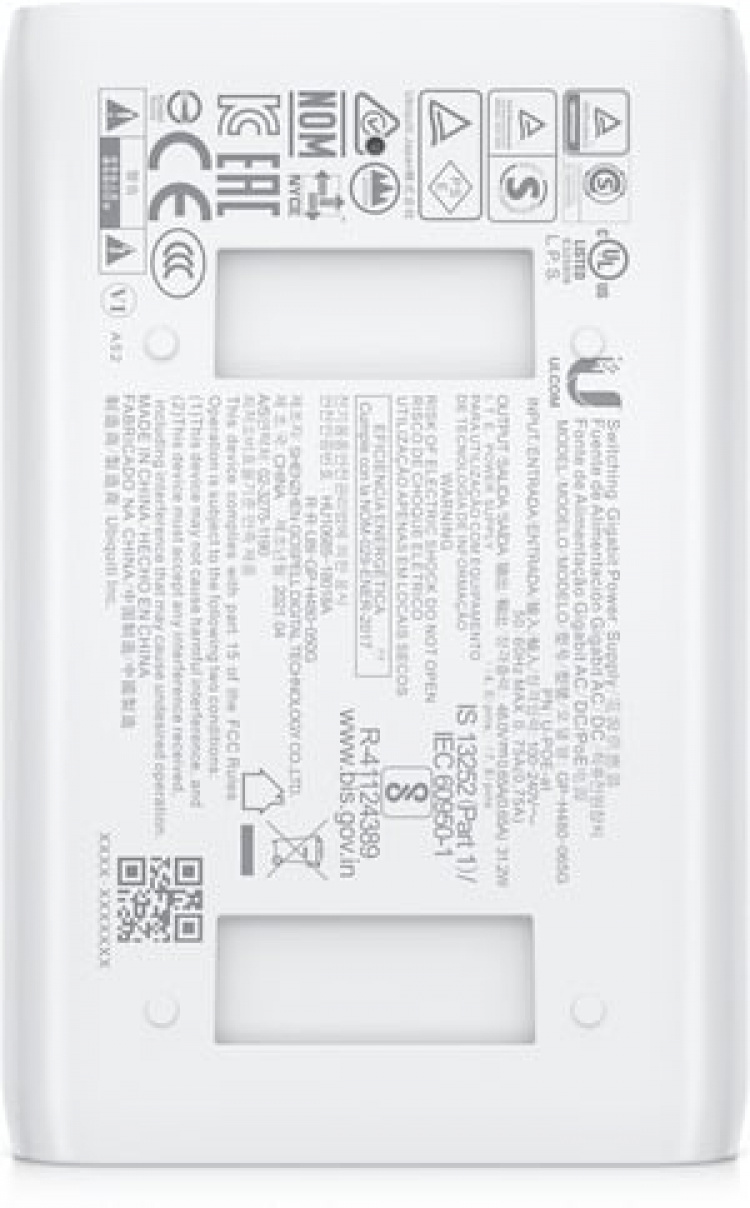 Ubiquiti U-POE-AT 802.3at – PoE-injektor