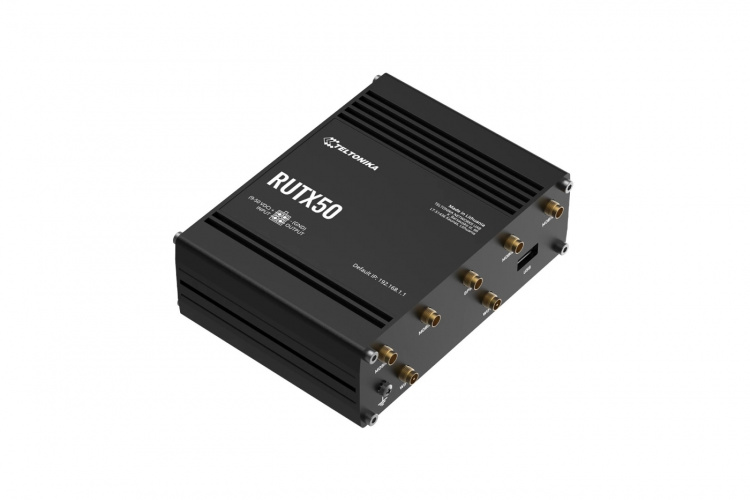 Teltonika RUTX50 5G/4G/3G-modem og Wi-Fi-ruter