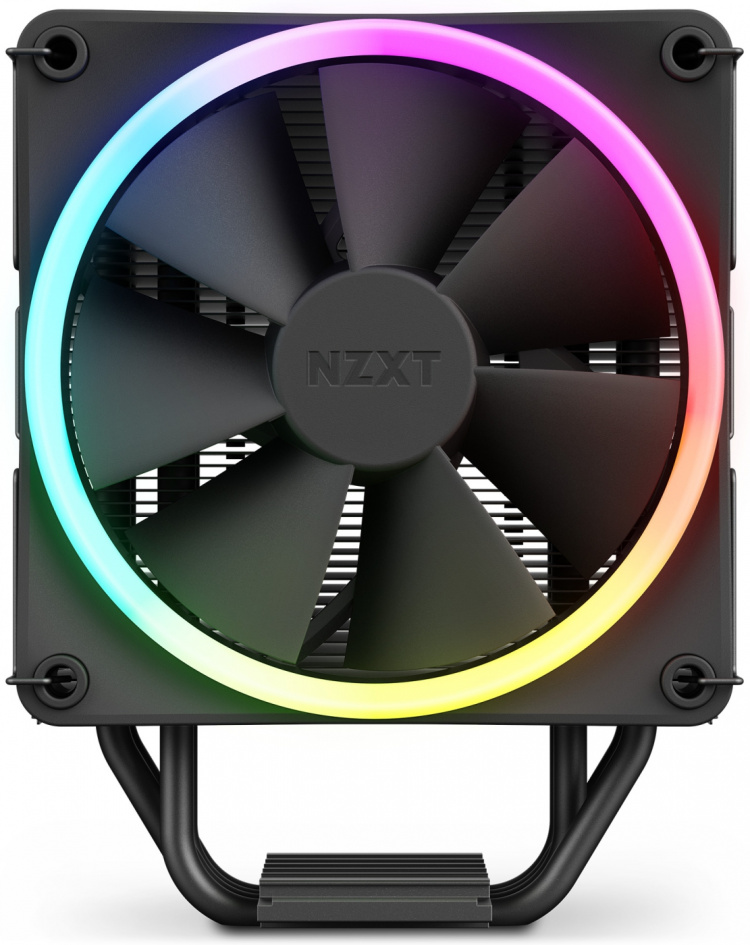 NZXT T120 RGB-prosessorkjøler, svart 