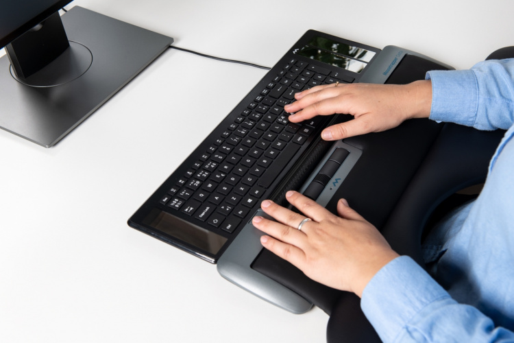 MouseTrapper Delta Extended-mus, grå