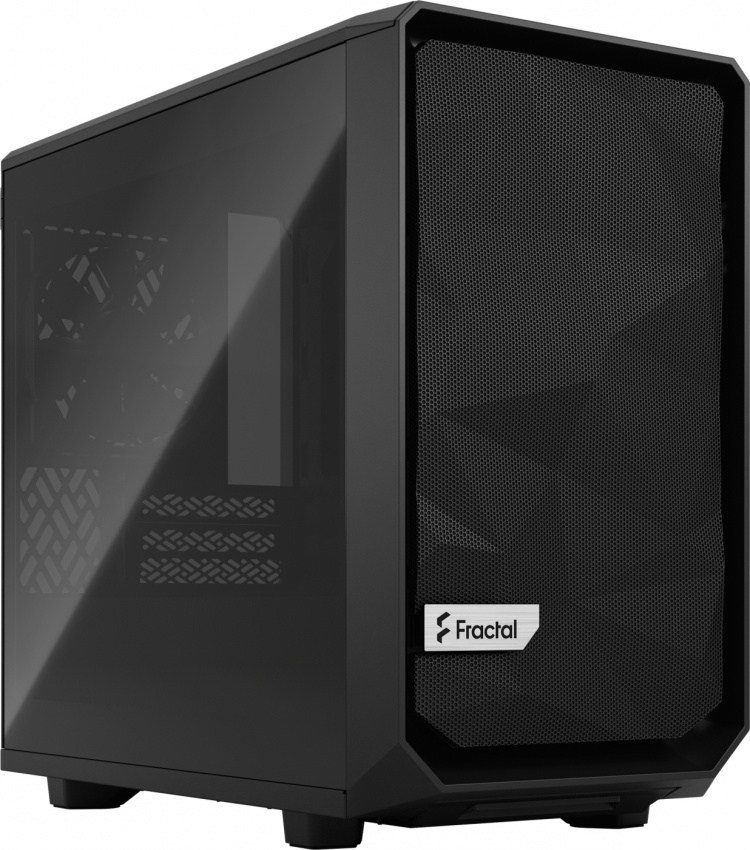 Fractal Design Meshify 2 Nano Mini-ITX-kabinett, svart