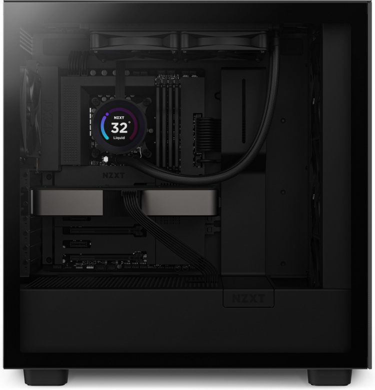 NZXT Kraken Elite 240 væskekjølesystem, svart