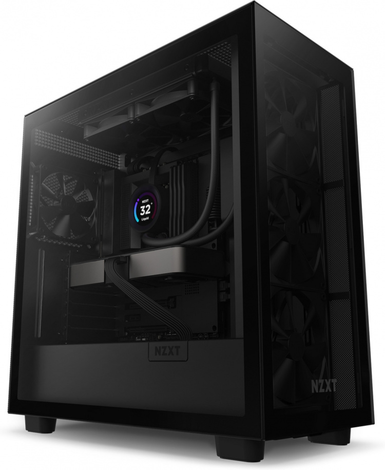 NZXT Kraken Elite 240 væskekjølesystem, svart