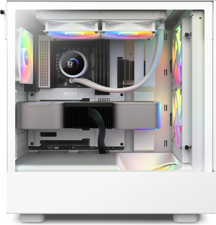 NZXT Kraken 240 RGB væskekjølesystem, hvit