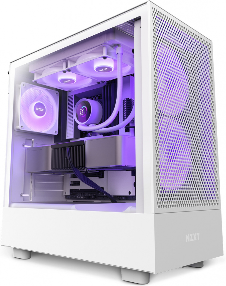 NZXT Kraken 240 RGB væskekjølesystem, hvit