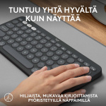 Logitech Pebble Keys 2 K380s-tastatur, grå