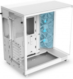 NZXT H6 Flow ATX-kabinett med panoramavindu, svart I utformingen