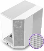NZXT H6 Flow ATX-kabinett med panoramavindu, svart I utformingen