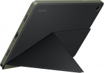 Samsung Galaxy Tab A9+ Book Cover-beskyttelsesetui, svart