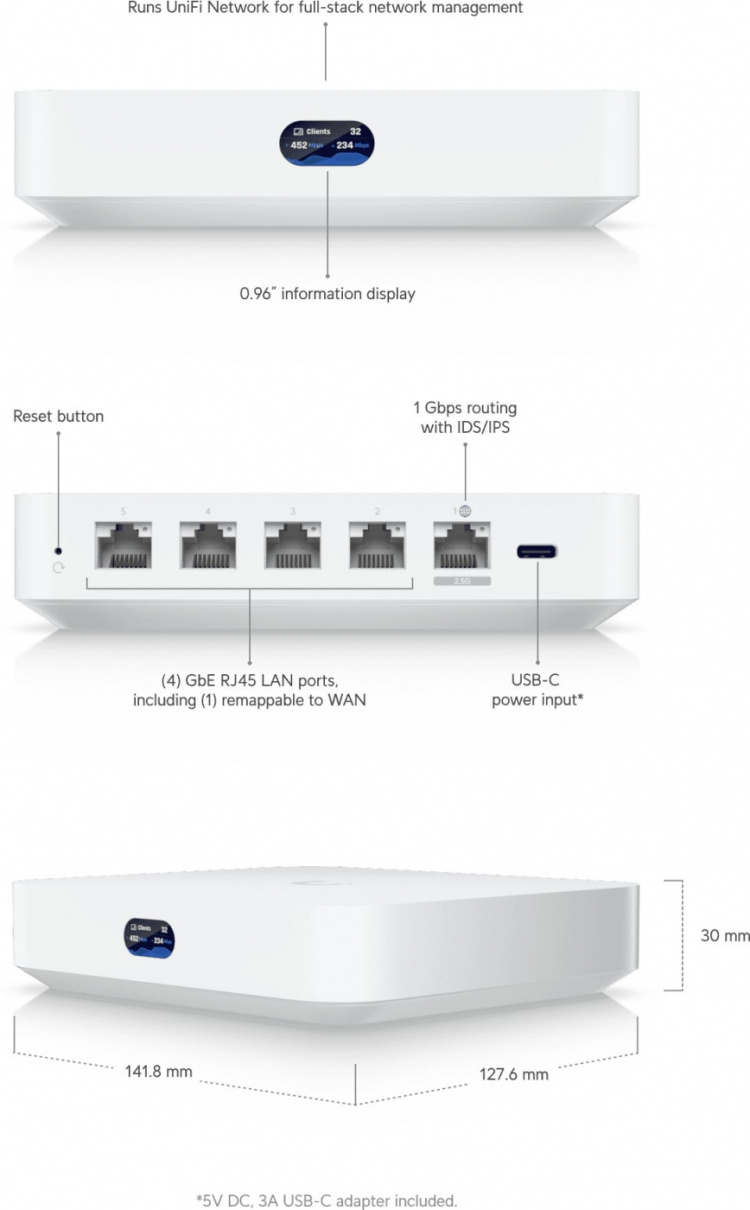 Ubiquiti Ubiquiti Cloud Gateway Ultra-ruter