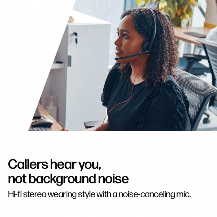 poly Blackwire 3320 stereohodesett med mikrofon, USB-C, Microsoft Teams-sertifisert (8X220AA)