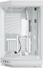 Hyte Y70 Snow White ATX-kabinett med panoramavindu, hvit