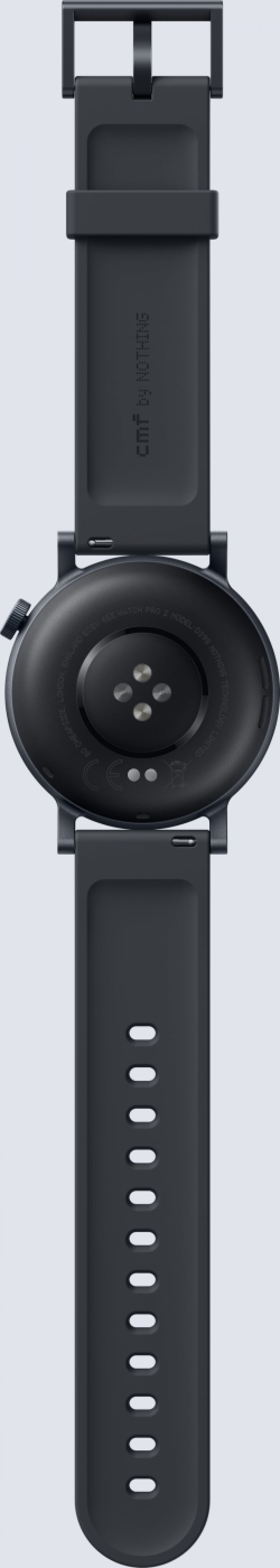 Nothing CMF by Nothing Watch Pro 2 smartklokke, mørkegrå silikonrem Watch Pro