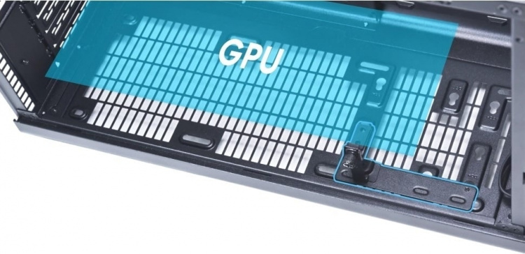 Lian Li A3-mATX Micro-ATX-kabinett, svart