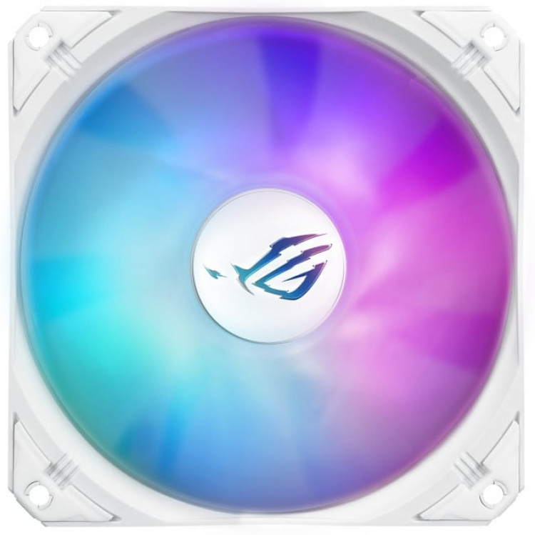 ASUS ROG STRIX LC III 240 ARGB White Edition – væskekjølesystem, hvitt