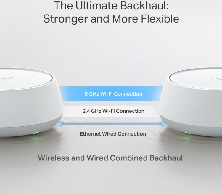 TP-Link Deco BE25 Dual-Band WiFi 7 Mesh-system, 3-pakning