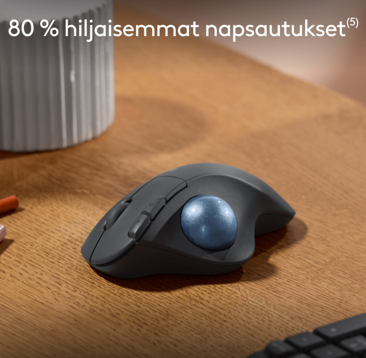 Logitech Ergo M575S -kulemus, grafitt