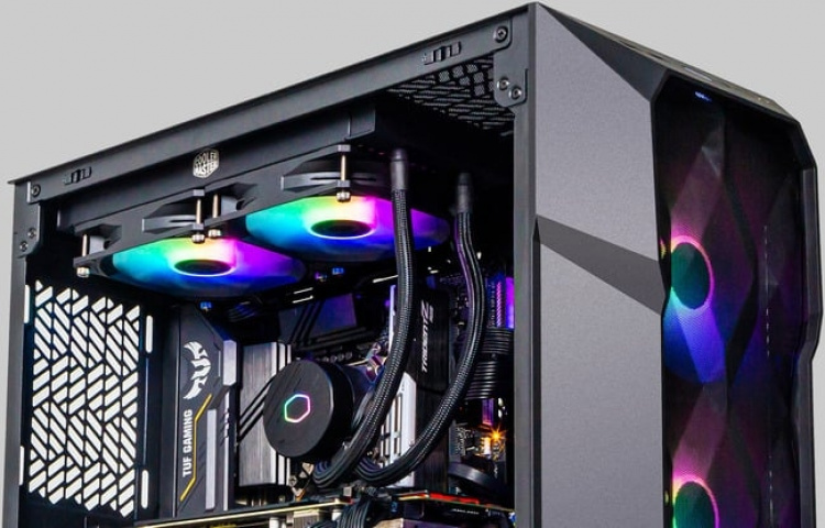 Cooler Master MasterLiquid 240L Core ARGB -væskekjølesystem, svart
