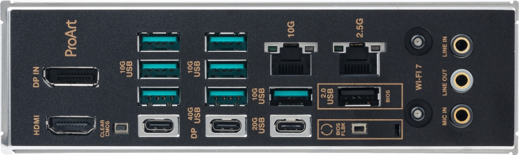 ASUS PROART X870E-CREATOR WIFI ATX-hovedkort