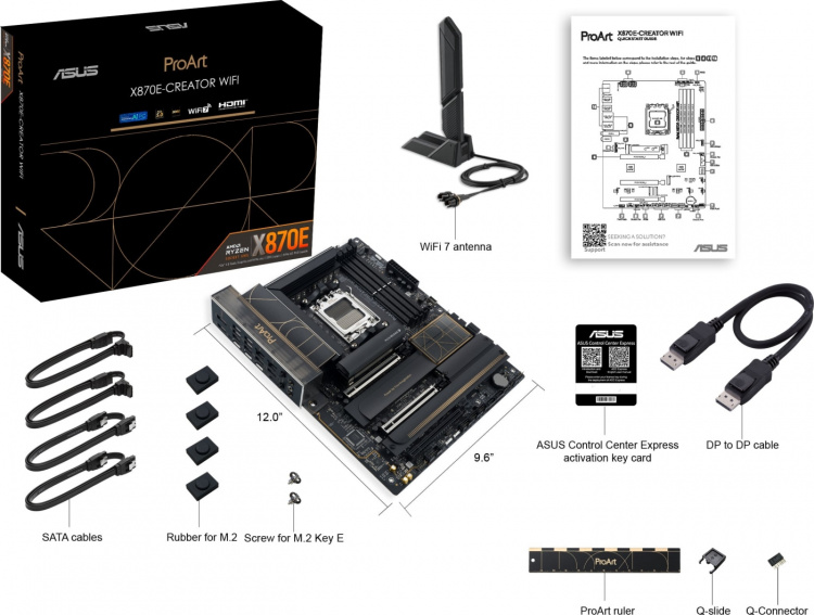 ASUS PROART X870E-CREATOR WIFI ATX-hovedkort
