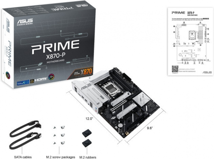 ASUS PRIME X870-P ATX-hovedkort