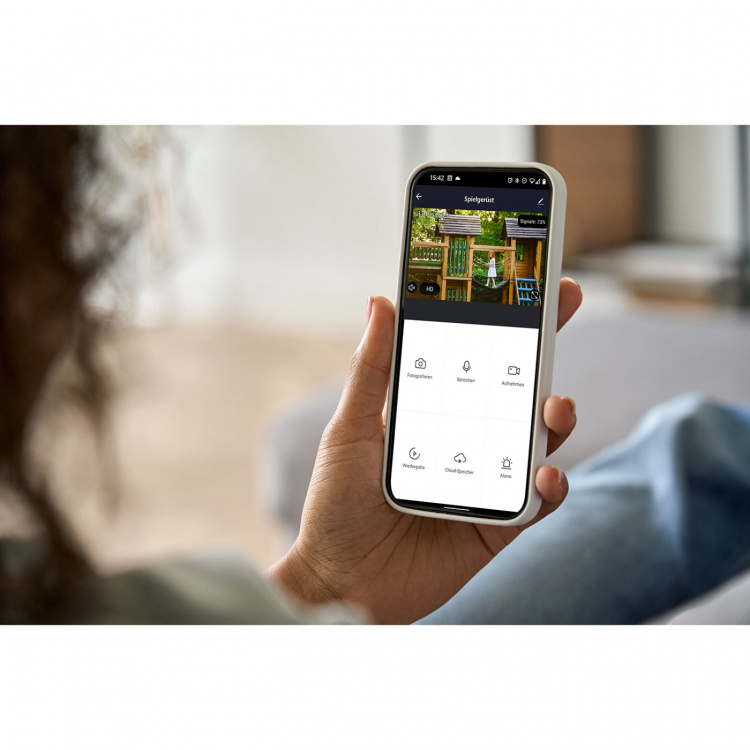 Hama Smart Overvåkingskamera Utendørs Solcelle Svart
