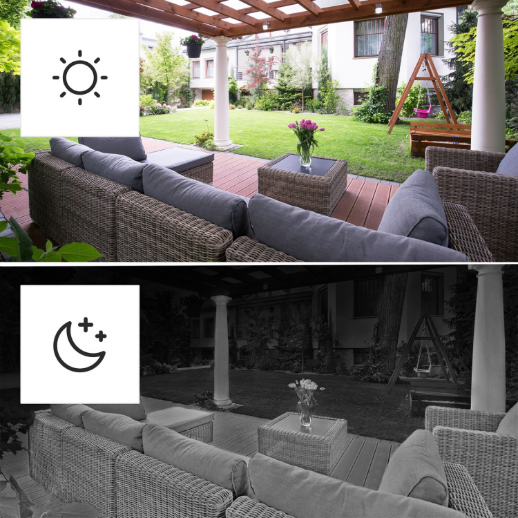 Hama Smart Overvåkingskamera Utendørs Solcelle Svart
