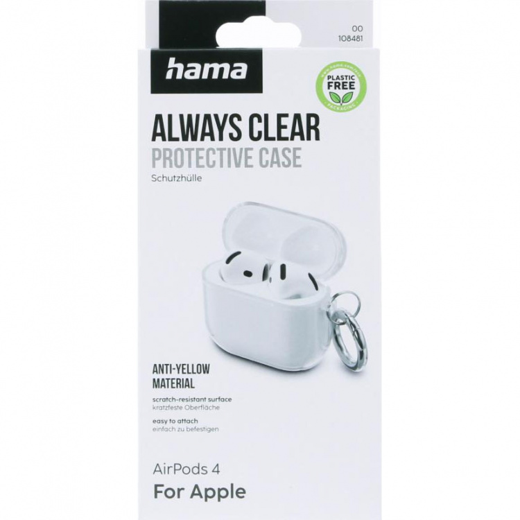 Hama Case Airpod 4 Transparent