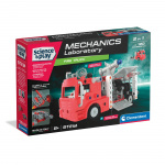 Clementoni Brannbil Science And Play Mechanics Fire Truck