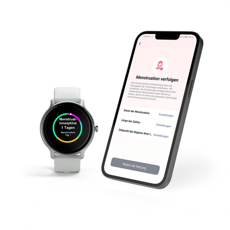 Hama Smartklokke 4910 Lys Grå