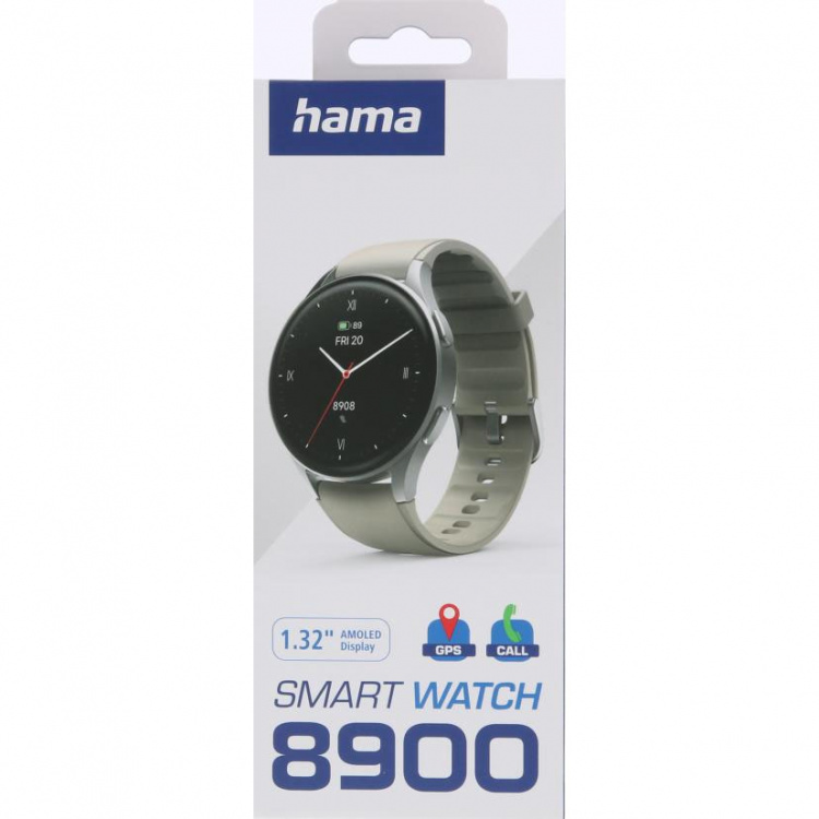 Hama Smartklokke 8900 Sølv Beige