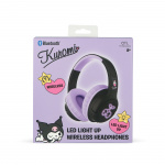 KUROMI Hodetelefon Kuromi Over-Ear Trådløs Led Lys Lyddelning