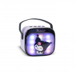 KUROMI Karaokehøyttaler Popsing Mikrofon LED