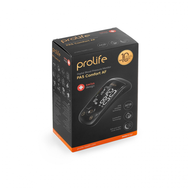 PROLIFE Blodtrykksmåler Digital PA5 Comfort AF