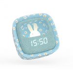 Mobility On Board Vekkerklokke med Lys Billy Clock Blue Blomst