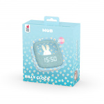 Mobility On Board Vekkerklokke med Lys Billy Clock Blue Blomst