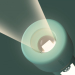 Mobility On Board Lommelykt Glowy Blå