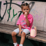 Mobility On Board Høyttaler/Karaoke-sett Singy Party Rosa