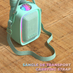 Mobility On Board Høyttaler/Karaoke-sett Singy Party Grønn