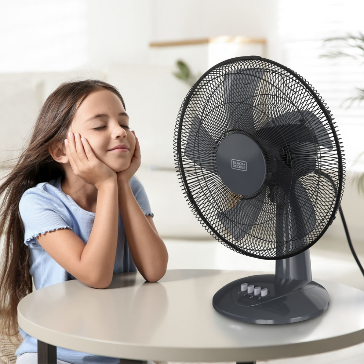 BLACK+DECKER Bordsvifte 40cm 45W Svart