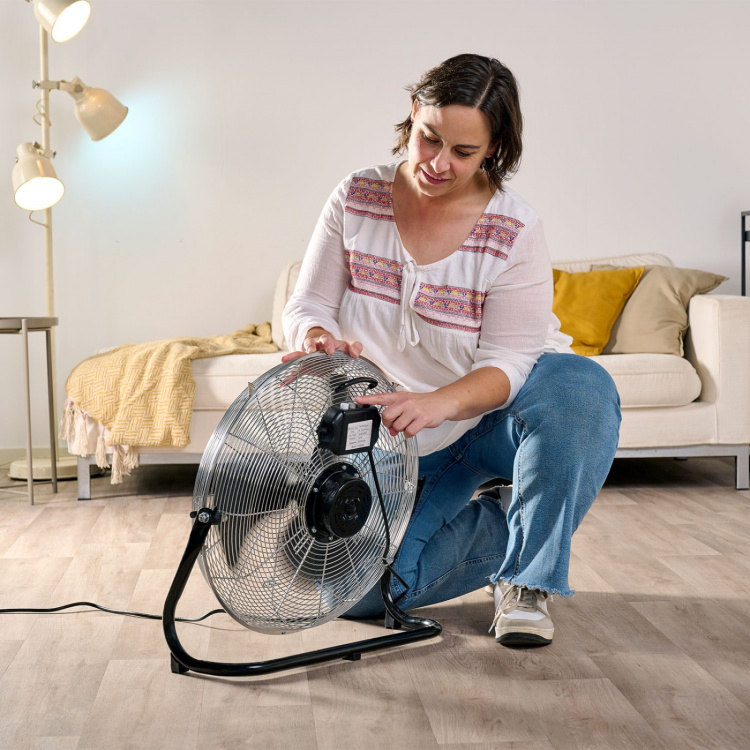 BLACK+DECKER Gulvvifte 120W Svart