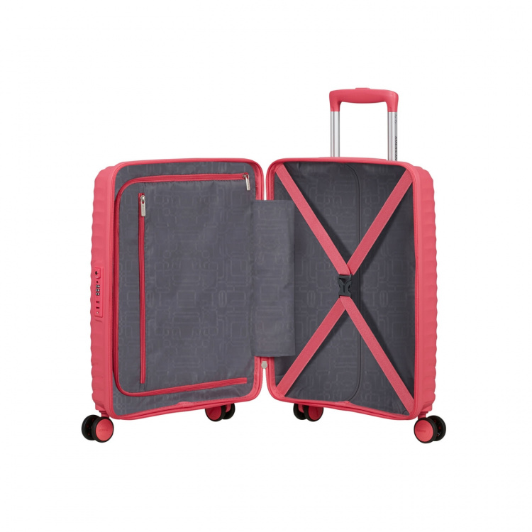 American Tourister Koffert Diablast Spinner 55/20 Pink Glitch