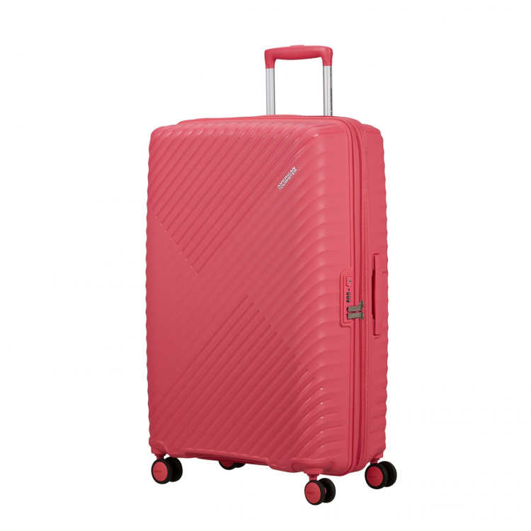 American Tourister Koffert Diablast Spinner 77/28 Pink Glitch