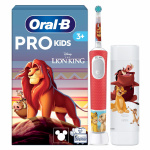 Oral B Eltandborste Vitality Pro Kids Lion King + resefodral