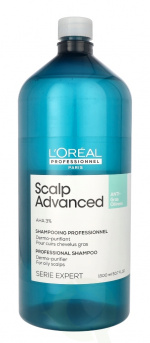 L\'Oreal Serie Expert Scalp Advanced Professional Shampoo 1500 ml Dermo-Purifier For Oily Scalps