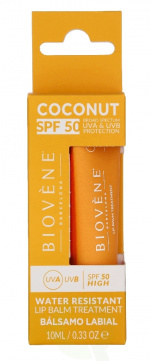Biovene UVA UVB SPF50 High Broad Spectum Lip Balm Treatment 10 ml Coconut