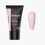 Nailura Poly Gel 6 – Clear Pink – 30 ml