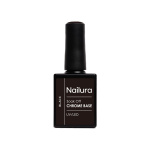 Nailura Chrome Base Black Gel – Svart – 10 ml